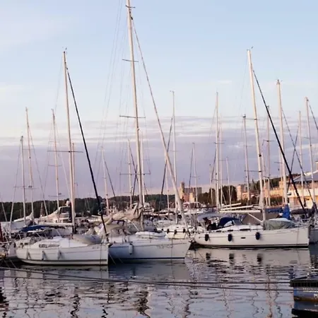App Sailboat Near City Center And Beach Pula